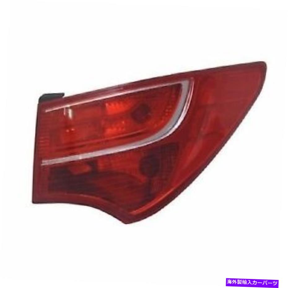 USテールライト 2013年 - 2016年の旅客サイドヒュンダイサンタフェリテールライトアセンブリ for 2013 - 2016 passenger side Hyundai Santa Fe Rear Tail Light Assembly【並行輸入品】