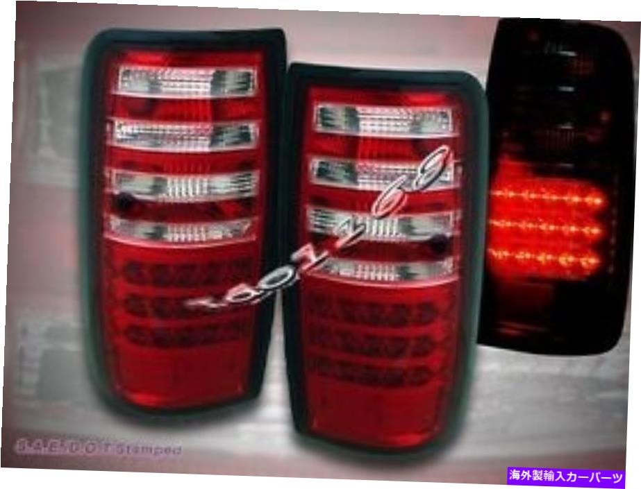 USテールライト 1991-1997トヨタランドクルーザーFJ82 LEDテールライト赤/クリア 1991-1997 TOYOTA LAND CRUISER FJ82 LED TAIL LIGHTS RED / CLEAR【並行輸入品】