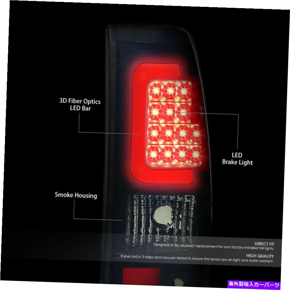 USテールライト 【LED Cチューブバー】03-07シボリーシルバードGMCシエラテールライトリアブレーキLEMP [LED C-TUBE BAR]FOR 03-07 CHEVY SILVERADO GMC SIERRA TAIL LIGHT REAR BRAKE LEMP【並行輸入品】