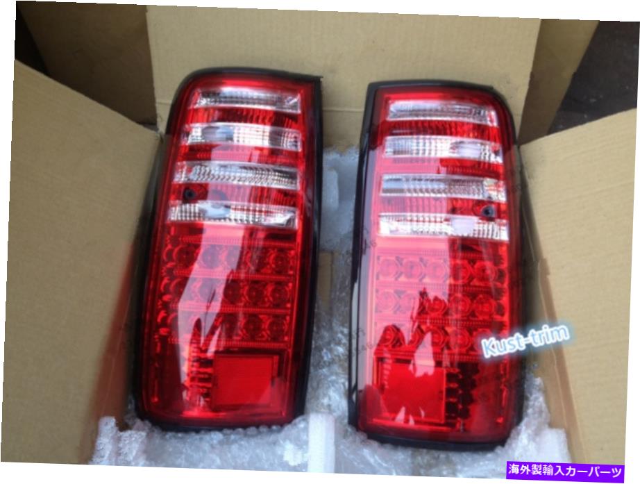USテールライト 1991 - 96年のための赤の後部テール信号ライトランプLC80 FJ80 RED Rear Tail Signal Lights Lamp For 1991-96 Toyota Land Cruiser 4500 LC80 FJ80【並行輸入品】