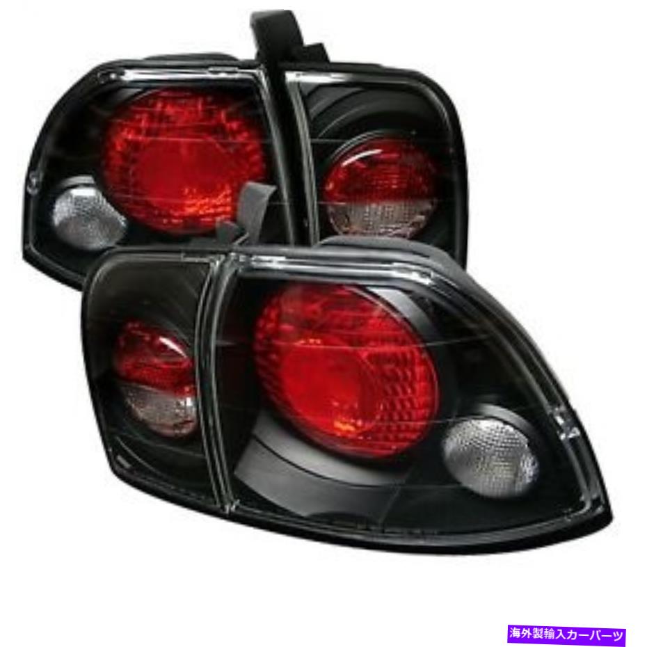 USテールライト Spyder Auto 5004215ユーロスタイルのテールライトは96-97アコードフィット Spyder Auto 5004215 Euro Style Tail Lights Fits 96-97 Accord【並行輸入品】