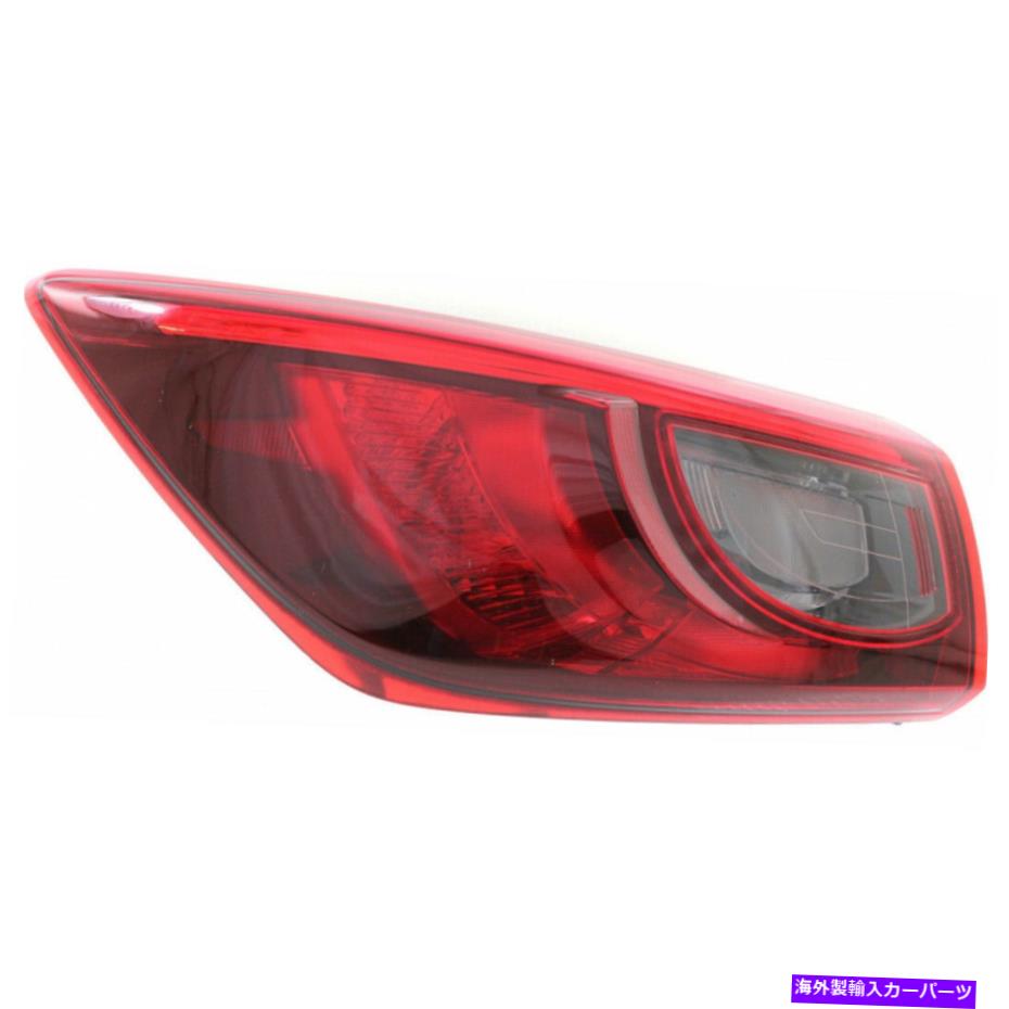 USテールライト Mazda CX-3テールライト2016 2017ドライバサイドドットMA2804120 Fits Mazda CX-3 Tail Light 2016 2017 Driver Side DOT MA2804120【並行輸入品】