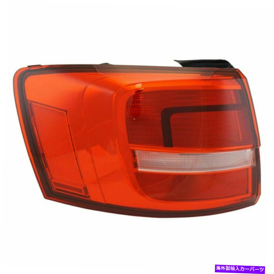 USテールライト フォットフォンスワーゲンJetta Tear Light 2015 2016ドライバ側W /電球ドットVW2804112 Fits Volkswagen Jetta Tail Light 2015 2016 Driver Side w/ Bulbs DOT VW2804112【並行輸入品】|Us Custom Parts Shop USDM