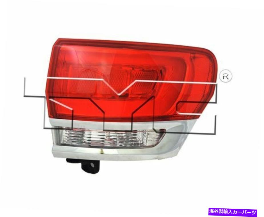 USテールライト JEEP Grand Cherokee 2014-2015モデルのためのTyc NSF右側のテールライト軽量 TYC NSF Right Side Tail Light Assy for Jeep Grand Cherokee 2014-2015 Models【並行輸入品】