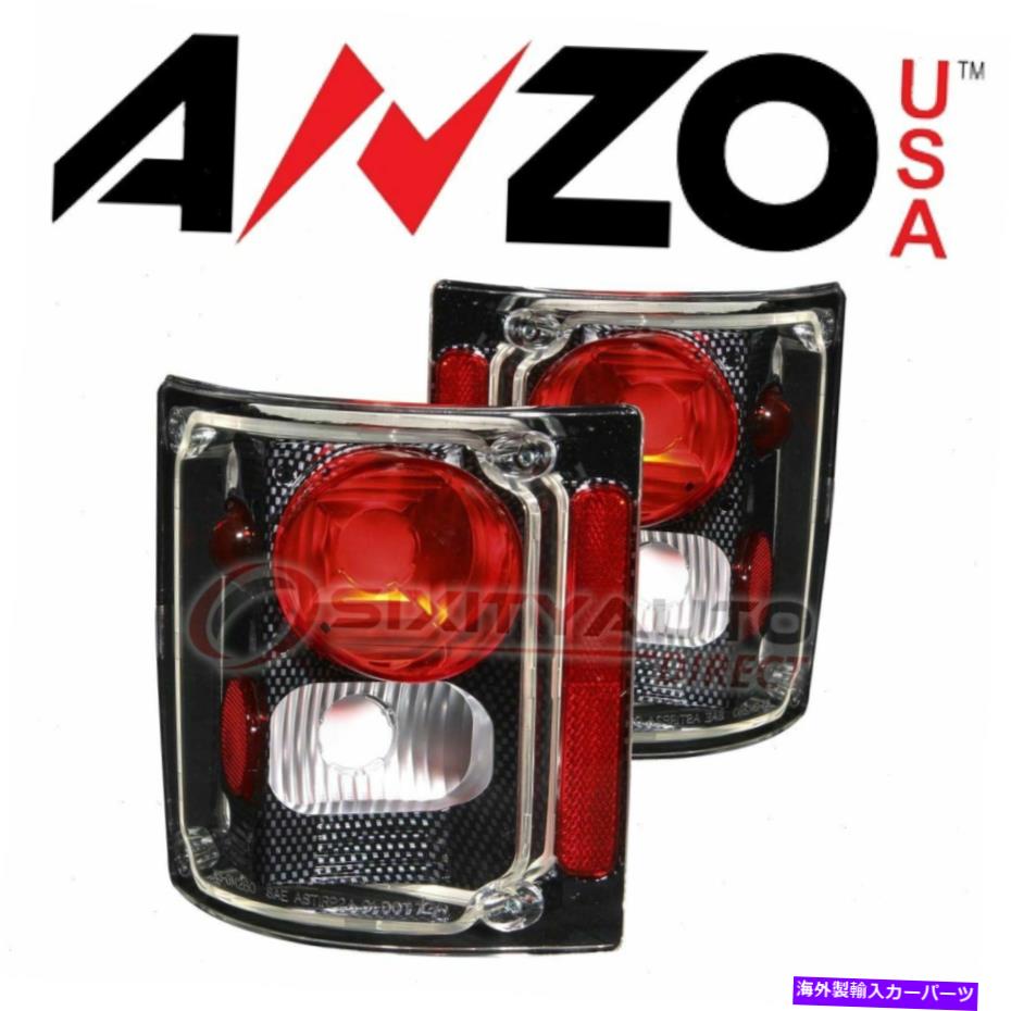 USテールライト 1987年から1991年GMC R1500郊外のためのアンツァーテのテールライトセット - 電気FD AnzoUSA Tail Light Set for 1987-1991 GMC R1500 Suburban - Electrical fd【並行輸入品】｜Us Custom Parts Shop USDM
