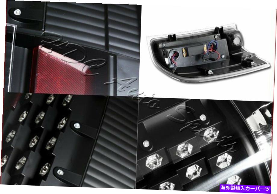 USテールライト 2007-2013 GMC Sierra 3500HD LEDブラックハウジングリアブレーキテールライトランプ For 2007-2013 GMC Sierra 3500HD LED Black Housing Rear Brake Tail Lights Lamps【並行輸入品】|Us Custom Parts Shop USDM