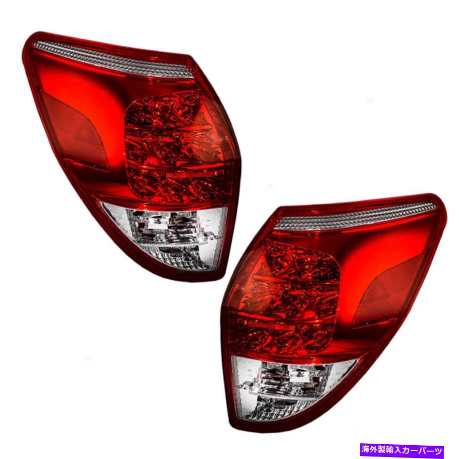 USテールライト TaillightsテールランプレンズW /ハウジングアセンブリのセットのトヨタRAV4 06-08のセット Fits Toyota RAV4 06-08 Set of Taillights Tail Lamps Lens w/ Housing Assembly【並行輸入品】