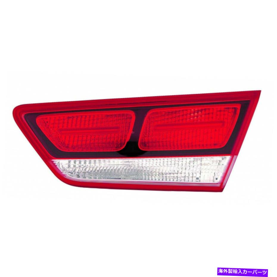 USテールライト KIA Optima Inner Tail Light 2016-2019右側の電球タイプCAPA KI2803132 For Kia Optima Inner Tail Light 2016-2019 Right Side Bulb Type CAPA KI2803132【並行輸入品】|Us Custom Parts Shop USDM