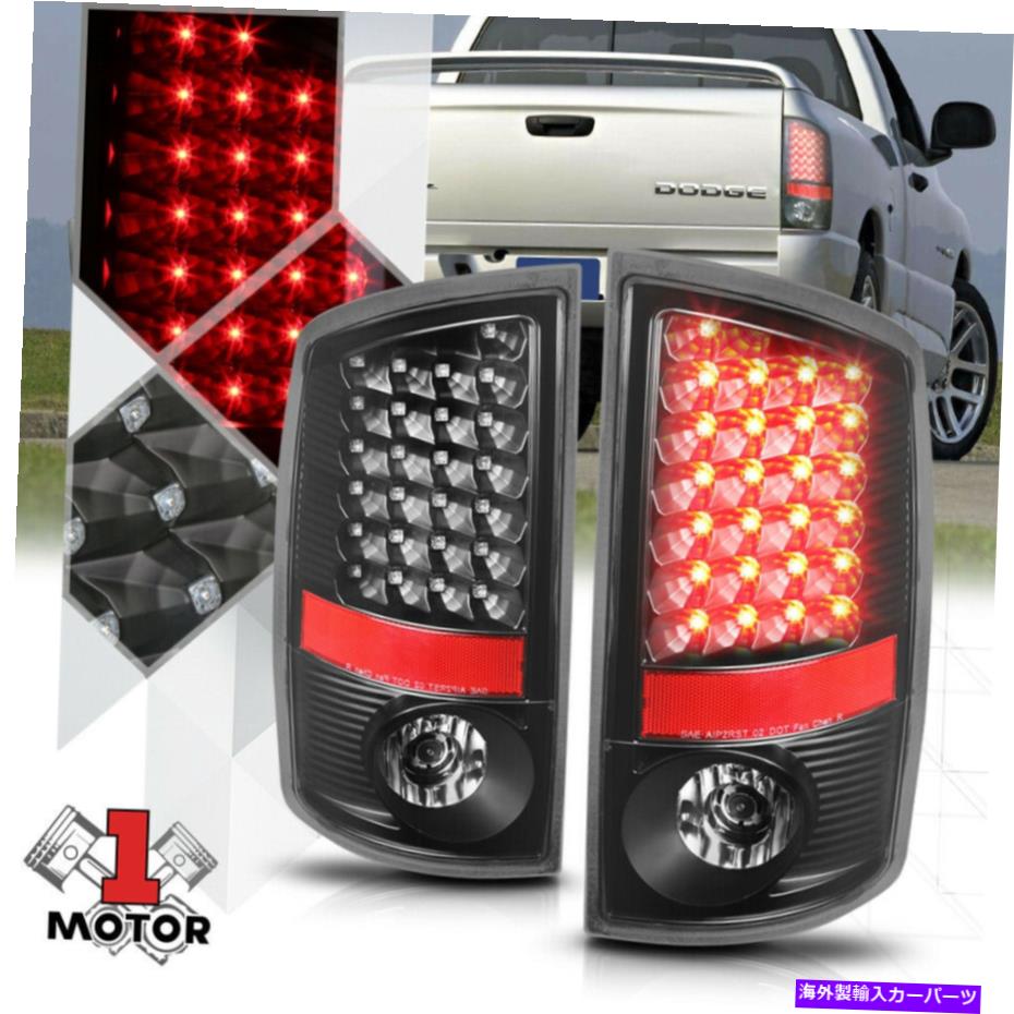 USテールライト ブラック/クリア*フルLED *テールライトリアリバイクランプ用07-09ドッジラム Black/Clear *FULL LED* Tail Light Rear Reverse Brake Lamp for 07-09 Dodge Ram【並行輸入品】｜Us Custom Parts Shop USDM