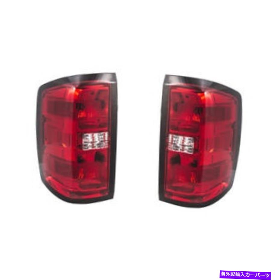 USテールライト テールライトペア14-15 GMCシエラピックアップ左のドライバー&旅客right Tail Lights Pair Set for 14-15 GMC Sierra Pickup Left Driver & Passenger Right【並行輸入品】|Us Custom Parts Shop USDM