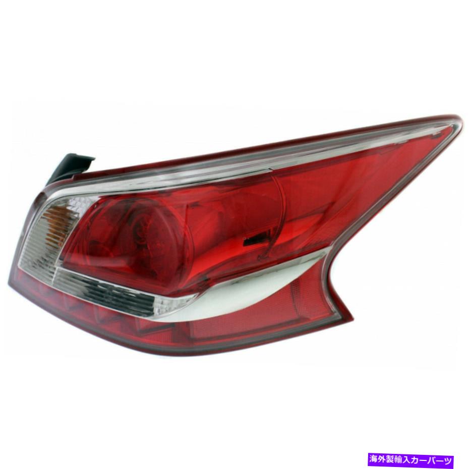USテールライト 日産アルティマテールライトアセンブリ2013乗客セダンLEDタイプNI2801196 For Nissan Altima Tail Light Assembly 2013 Passenger Sedan LED Type NI2801196【並行輸入品】