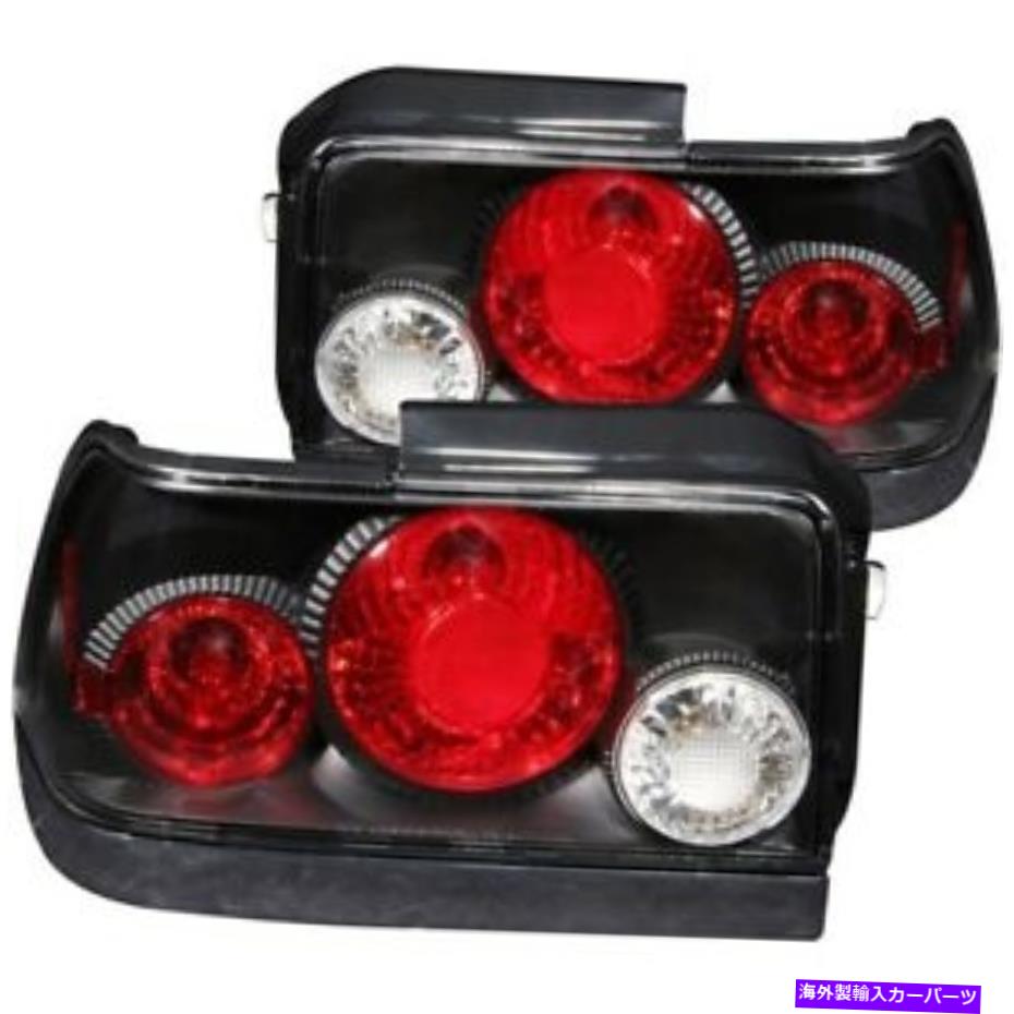 USテールライト アンドョテールライトブラックセット93-97トヨタカローラ＃221113 Anzo Tail Lights Black Set For 93-97 Toyota Corolla #221113【並行輸入品】