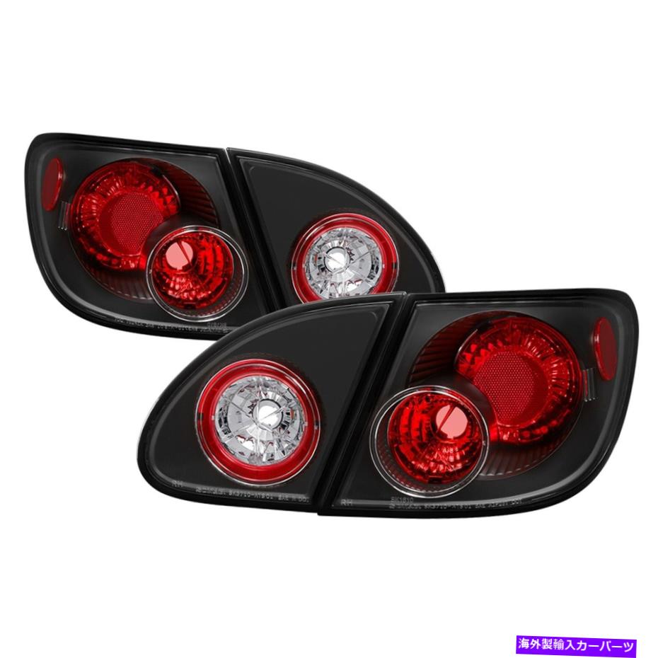 USテールライト Spyder Auto 5007339ユーロスタイルのテールライトがフィット03-08カローラ Spyder Auto 5007339 Euro Style Tail Lights Fits 03-08 Corolla【並行輸入品】