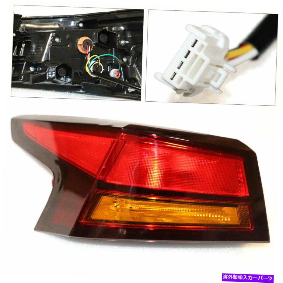 USテールライト 新後の左外側のテールライトは日産Altima Sedan 2019-20 NI2804118 NEW Rear Left Outer Tail Light Fits Nissan Altima Sedan 2019-20 NI2804118【並行輸入品】|Us Custom Parts Shop USDM