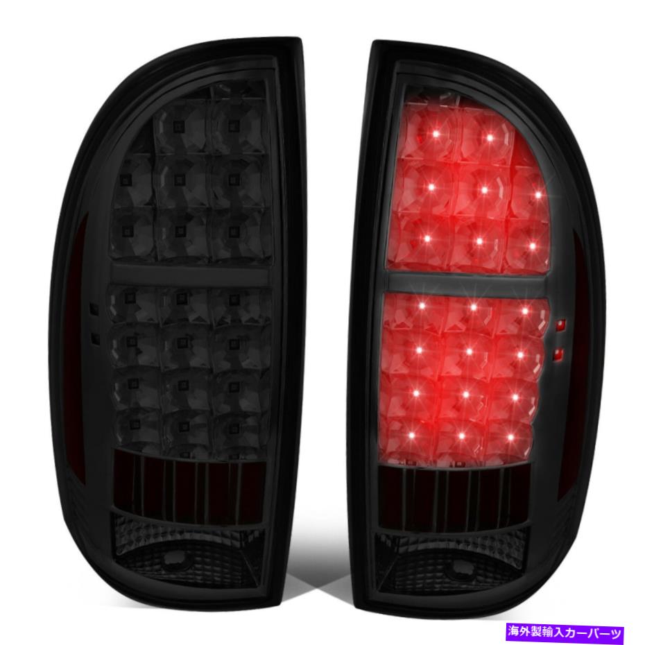 USテールライト 05~15トヨタタコマのための(全LED)スモークレンズテールライトブレーキリバースランプ (FULL LED) Smoked Lens Tail Light Brake Reverse Lamps for 05-15 Toyota Tacoma【並行輸入品】|Us Custom Parts Shop USDM