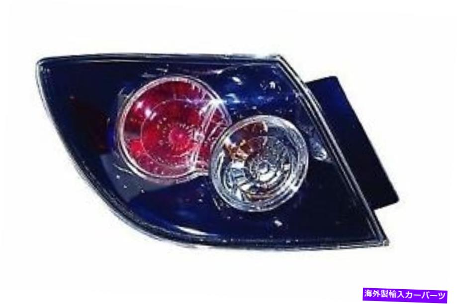 USテールライト 2007年 - 2009年の運転者側マツダ3リアテールライトアセンブリ交換/レンズ for 2007 - 2009 driver side Mazda 3 Rear Tail Light Assembly Replacement/Lens【並行輸入品】