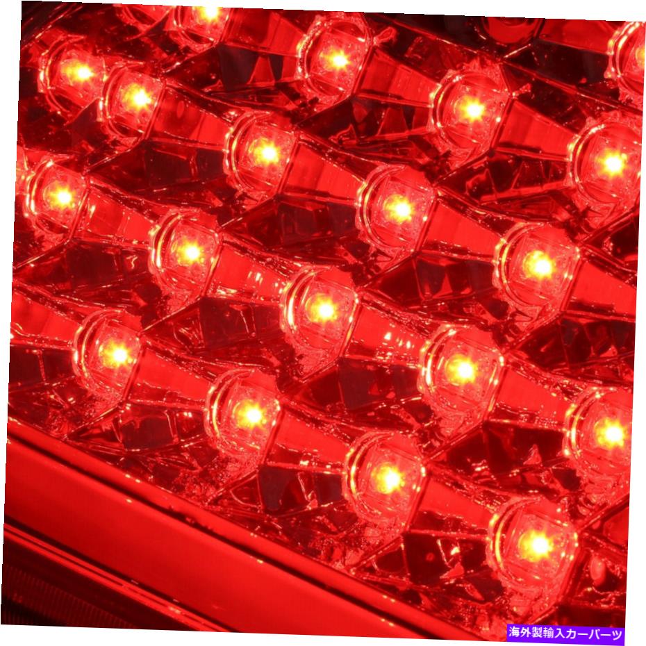 USテールライト 99-03 Silverado / GMC Sierra ChromeクリアレンズハウジングLEDブレーキテールライト FOR 99-03 SILVERADO/GMC SIERRA CHROME CLEAR LENS HOUSING LED BRAKE TAIL LIGHTS【並行輸入品】｜Us Custom Parts Shop USDM