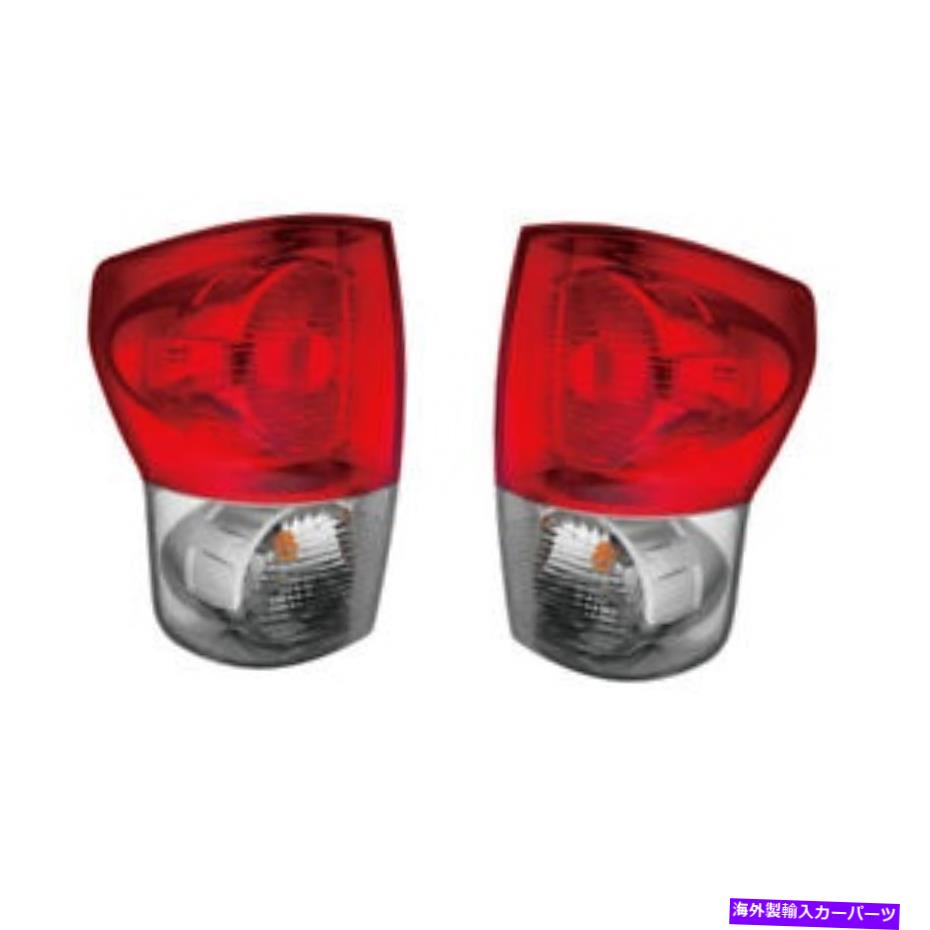 USテールライト テールライトリアバックランプペア07-09トヨタツンドラピックアップ左右 Tail Lights Rear Back Lamps Pair Set for 07-09 Toyota Tundra Pickup Left & Right【並行輸入品】