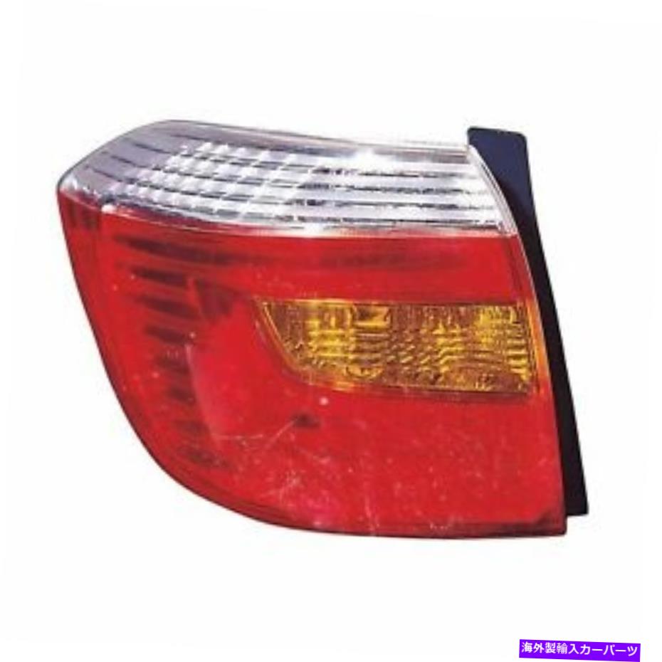 USテールライト TO2800187ドライバーサイドテールライトアセンブリ TO2800187 DRIVER SIDE TAIL LIGHT ASSEMBLY【並行輸入品】