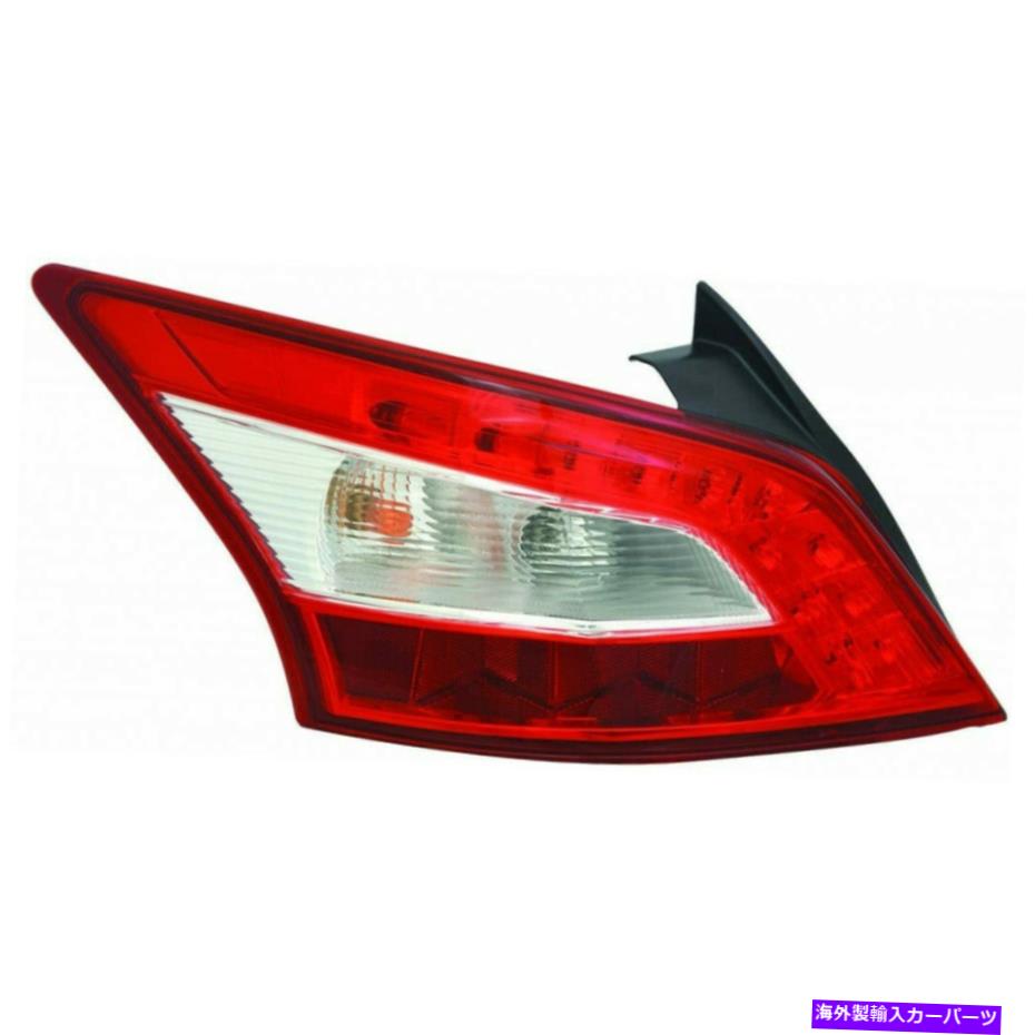 USテールライト 日産マキシマテールライト2009年2011年運転手W /電球ドット認定 Fits Nissan Maxima Tail Light 2009 2010 2011 Driver Side w/Bulbs DOT Certified【並行輸入品】