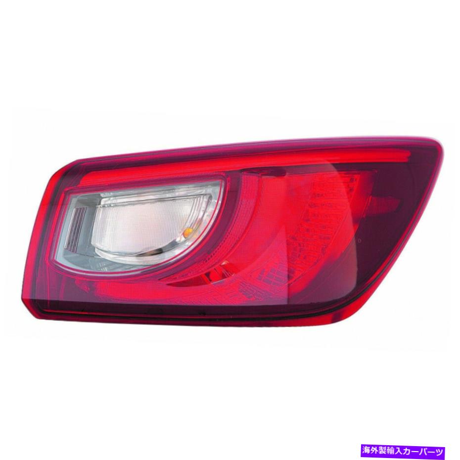 USテールライト Mazda CX3テールライトアセンブリ2016-2019旅客サイド外部電球タイプCAPA For Mazda CX3 Tail Light Assembly 2016-2019 Passenger Side Outer Bulb Type CAPA【並行輸入品】|Us Custom Parts Shop USDM