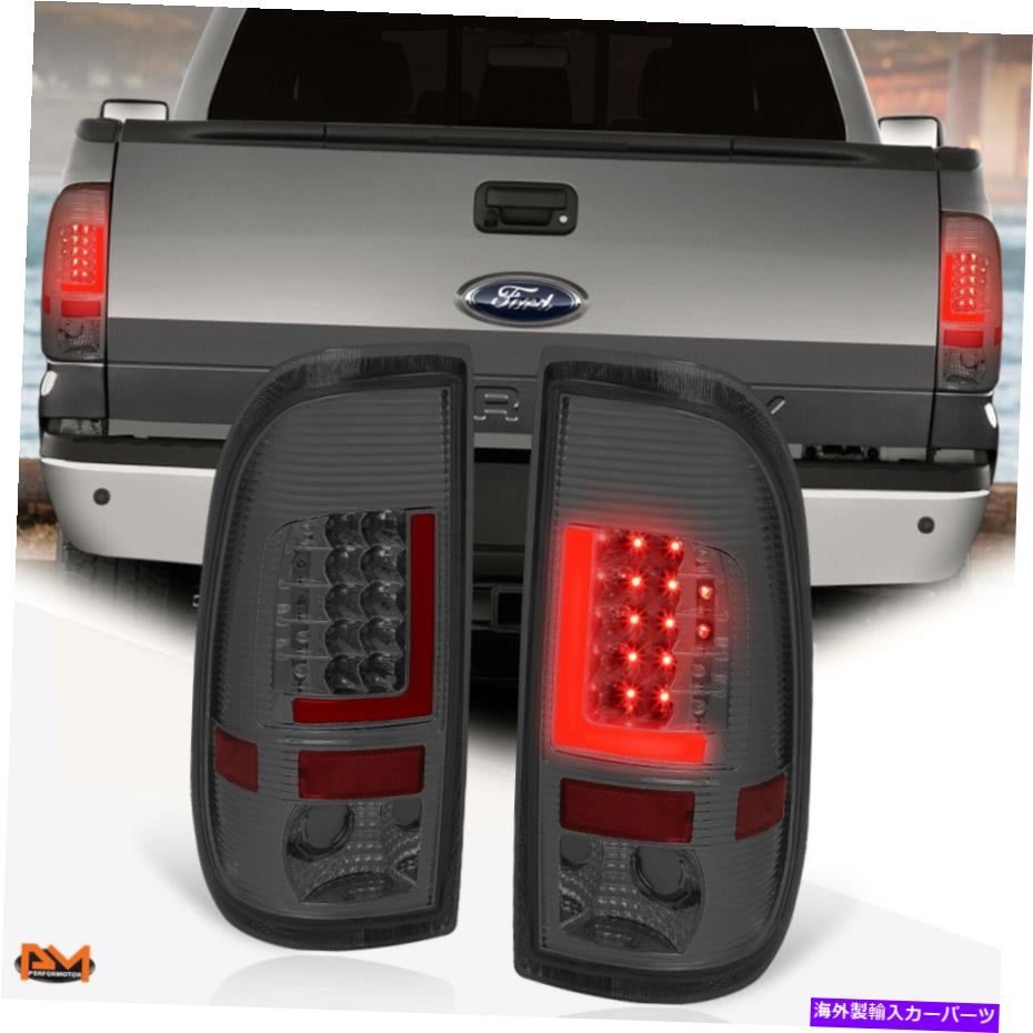 USテールライト 08-16フォードスーパーデューティレッド3D LED LED Lバーテールライトブレーキ/リバースランプスモーク For 08-16 Ford Super Duty Red 3D LED L-Bar Tail Light Brake/Reverse Lamp Smoked【並行輸入品】 45,947円
