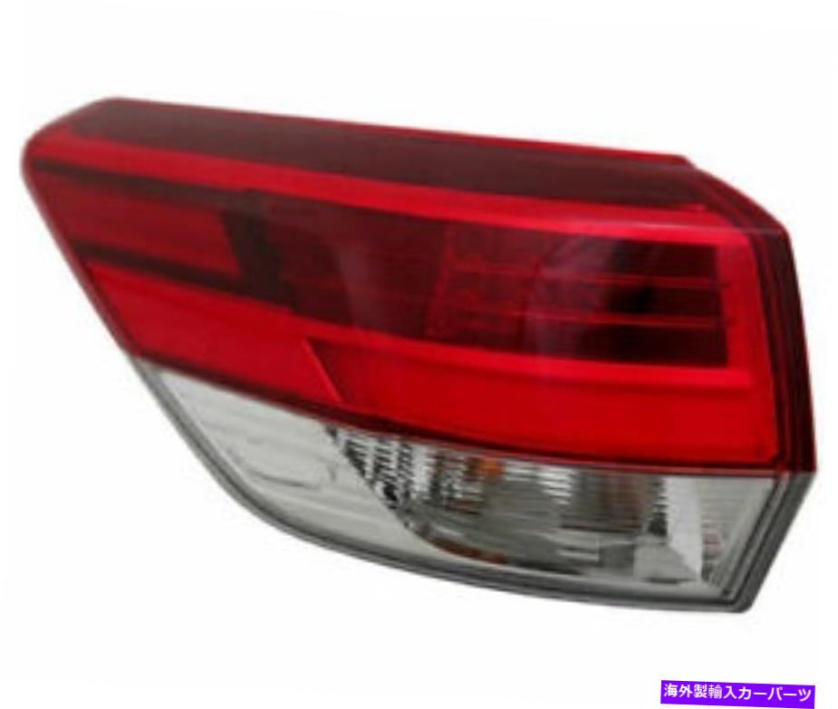USテールライト ハイランダー2017リアテールランプ外側左のドライバーのフィット FITS FOR HIGHLANDER 2017 REAR TAIL LAMP OUTER LEFT DRIVER【並行輸入品】|Us Custom Parts Shop USDM