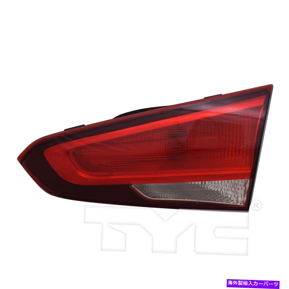 USテールライト 17-18 Kia Forte Sedan右乗客のためのハロゲンテールライトの内側の幹のふた Halogen Tail Light Inner Trunk Lid for 17-18 Kia Forte Sedan Right Passenger【並行輸入品】