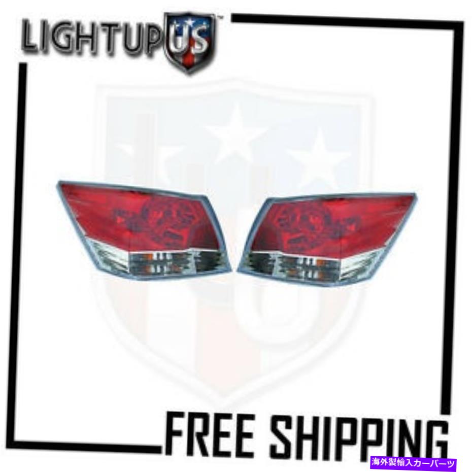 USテールライト フィット08-09ホンダアコード4Dテールライト/ランプペア（左右セット） Fits 08-09 HONDA ACCORD 4D TAIL LIGHT/LAMP Pair (Left and Right Set)【並行輸入品】｜Us Custom Parts Shop USDM