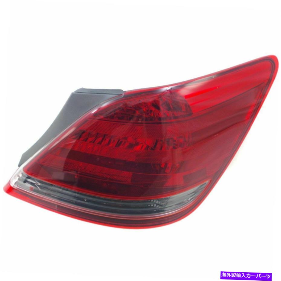 USテールライト 2008-09のためのハロゲンテールライトトヨタアバロン右外側クリア/レッドW /電球カーパ Halogen Tail Light For 2008-09 Toyota Avalon Right Outer Clear/Red w/Bulbs CAPA【並行輸入品】|Us Custom Parts Shop USDM