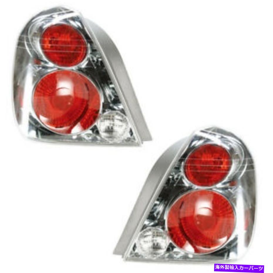USテールライト Taillight Taillampブレーキライトクロム右左サイドセットペア05-06 Altima Taillight Taillamp Brake Light Chrome Right Left Side Set PAIR For 05-06 Altima【並行輸入品】