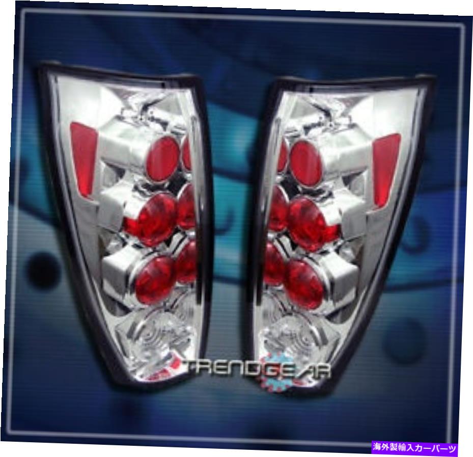 USテールライト 02-06 Chevy Avalanche AltezzaブレーキテールライトランプクロームWHB LS LT 4DR 4ドア 02-06 CHEVY AVALANCHE ALTEZZA BRAKE TAIL LIGHTS LAMP CHROME WHB LS LT 4DR 4-DOOR【並行輸入品】