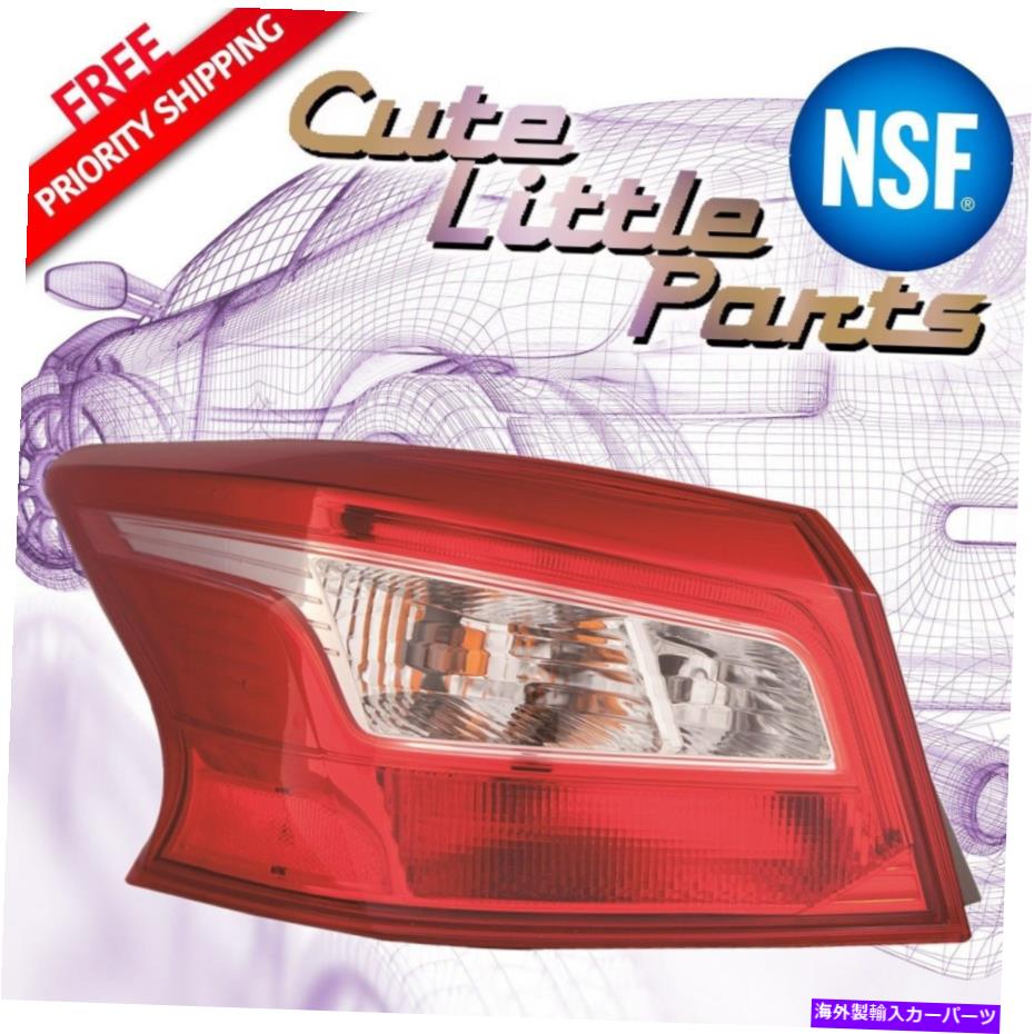 USテールライト 運転手左テールライトテールランプフィット2016-2017日産セントラからハワイへ For Driver Left Tail Light Tail Lamp Fit 2016-2017 Nissan Sentra To Hawaii【並行輸入品】｜Us Custom Parts Shop USDM 44,214円