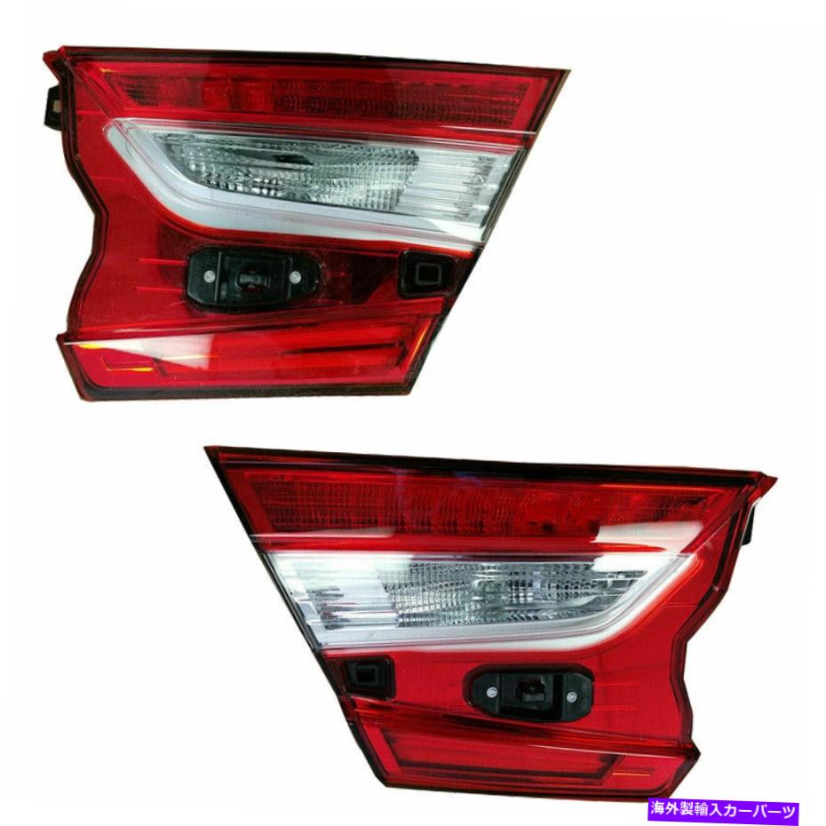 USテールライト 2018年の2019年のホンダアコードセダンの中間Taillight LH + Rhサイドスポーツ新品 For 2018 2019 Honda Accord Sedan Pair of Inner Taillight LH+RH Side Sport New【並行輸入品】|Us Custom Parts Shop USDM