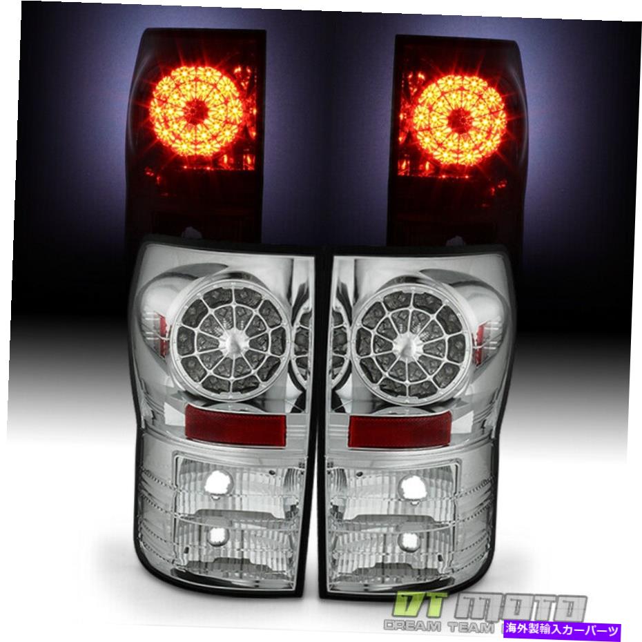 USテールライト 2007-2013トヨタツンドラピックアップLUMILEDS LEDテールライトブレーキ信号ランプ For 2007-2013 Toyota Tundra Pickup Lumileds LED Tail Lights Brake Signal Lamps【並行輸入品】