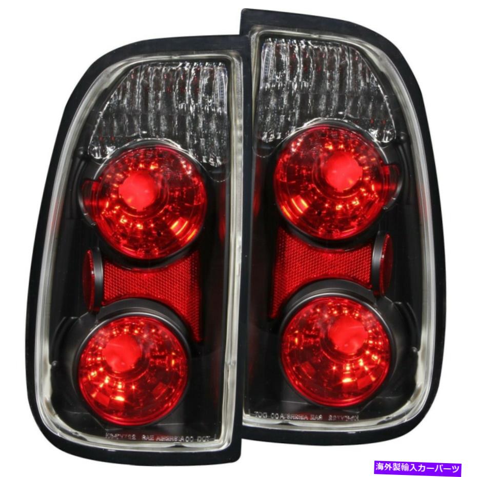 USテールライト 211126アナゾセット2テールライトランプドライバー＆旅客サイド新LH RH RHのペア 211126 Anzo Set of 2 Tail Lights Lamps Driver & Passenger Side New LH RH Pair【並行輸入品】