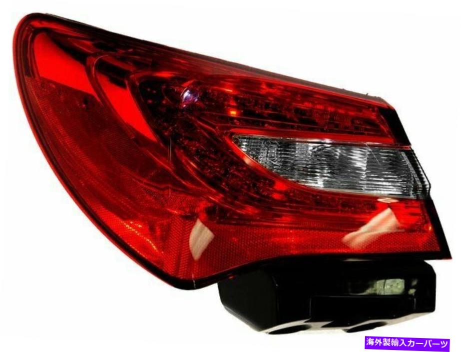 USテールライト 2011-2014 Chrysler 200のテールライトアセンブリの左49828DV 2012 2013 For 2011-2014 Chrysler 200 Tail Light Assembly Left 49828DV 2012 2013【並行輸入品】