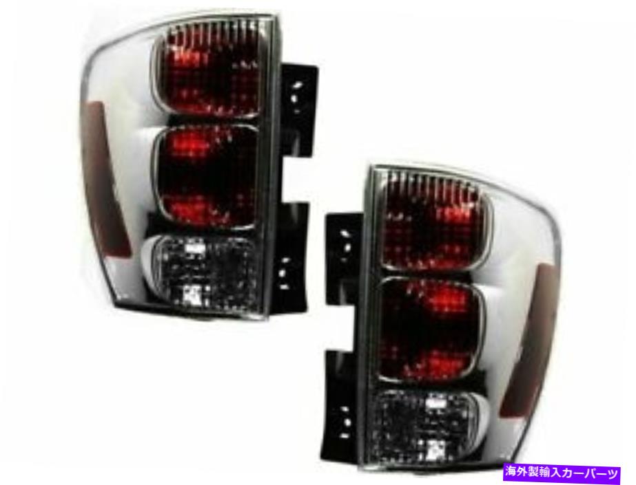 USテールライト テールライトアセンブリセットQ452BW用Chevy Equinox 2005 2006 2007 2007 2009 2009 Tail Light Assembly Set Q452BW for Chevy Equinox 2005 2006 2007 2008 2009【並行輸入品】