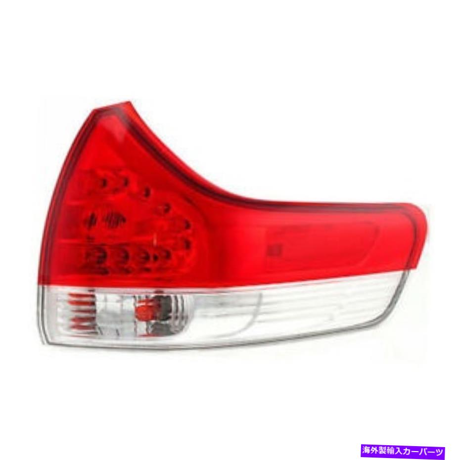 USテールライト 11-13 Sienna Taillight Taillampリアブレーキアウターライトランプ乗客 CAPA For 11-13 Sienna Taillight Taillamp Rear Brake Outer Light Lamp Passenger【並行輸入品】|Us Custom Parts Shop USDM