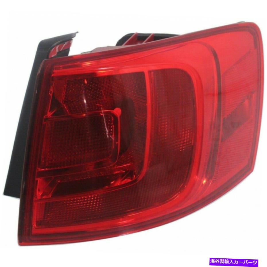 USテールライト VW2805107フィット2011-2016フォルクスワーゲンジェッタリアテールライト旅客サイドセダン VW2805107 Fits 2011-2016 Volkswagen Jetta Rear Tail Light Passenger Side Sedan【並行輸入品】｜Us Custom Parts Shop USDM