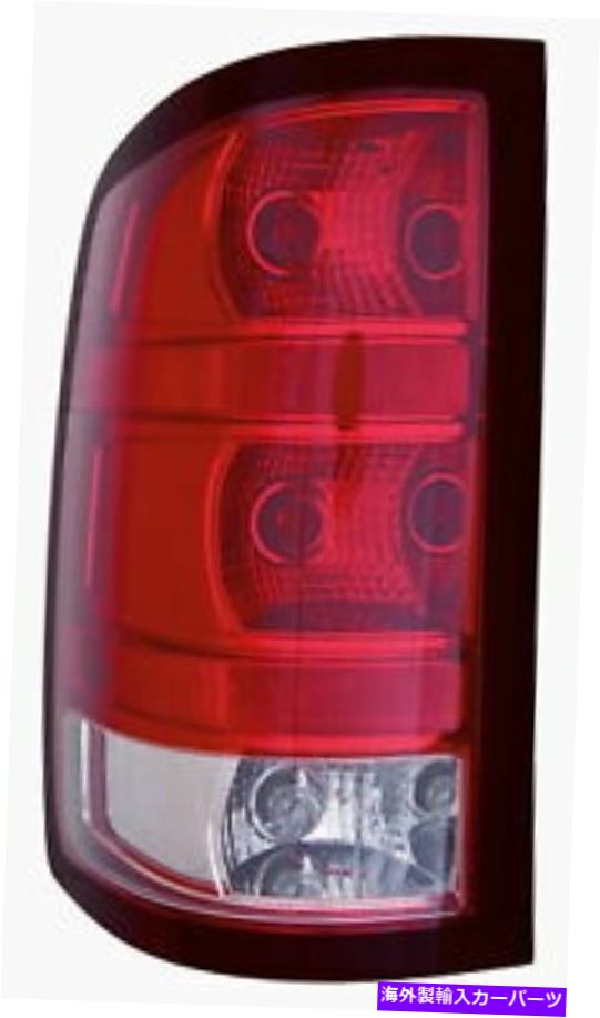 USテールライト 2012年2013年GMC Sierra 1500ベースモデルのみテールライトドライバー左側 For 2012 2013 Gmc Sierra 1500 Base Model Only Tail Light Driver Left Side【並行輸入品】