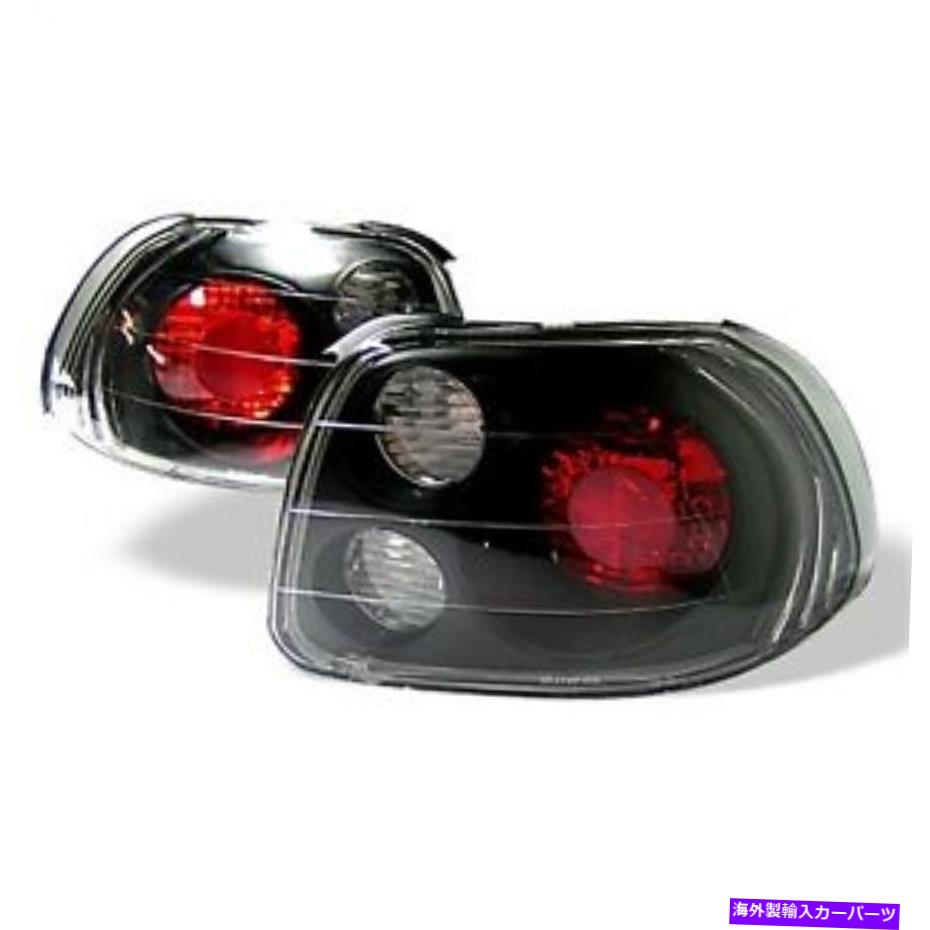 USテールライト フィット93-97 Civic Del Sol：EuroスタイルのテールライトSpyder Auto 5005168 Fits 93-97 Civic del Sol: Euro Style Tail Lights Spyder Auto 5005168【並行輸入品】