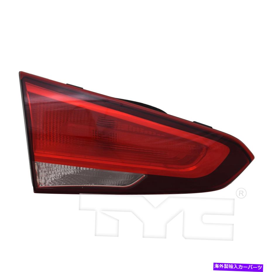 USテールライト 17-18 Kia Forteセダン左の運転手のためのハロゲンテールライトの内部トランクのふた Halogen Tail Light Inner Trunk Lid for 17-18 Kia Forte Sedan Left Driver【並行輸入品】
