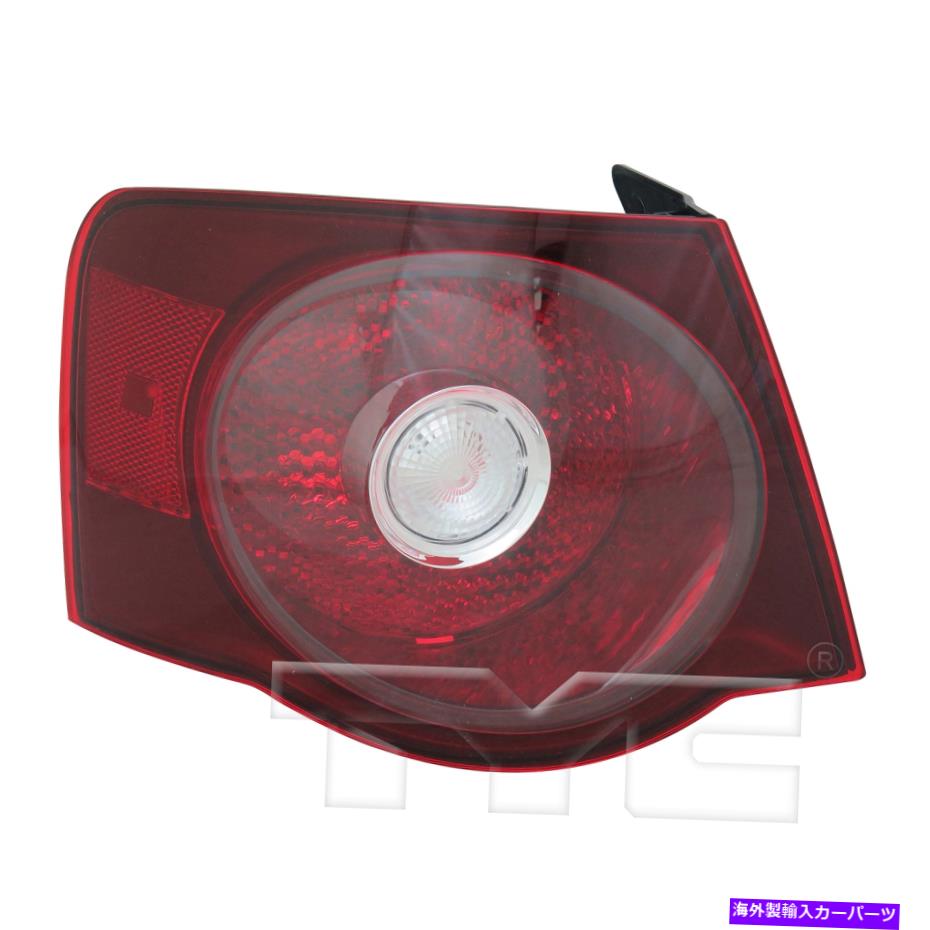 USテールライト 08-10フォームスワーゲンJetta左ドライバーのための外側の尾尾のテールライト（体上） Outer Quarter Tail Light (On Body) for 08-10 Volkswagen Jetta Left Driver【並行輸入品】｜Us Custom Parts Shop USDM