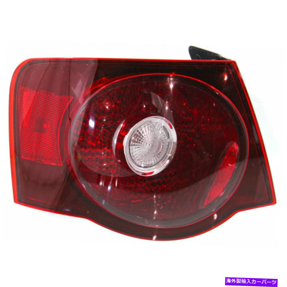 USテールライト Volkswagen Jetta Tear Lightユニット2008 2009 2010ドライバサイドVW2800127セダン For Volkswagen Jetta Tail Light Unit 2008 2009 2010 Driver Side VW2800127 Sedan【並行輸入品】