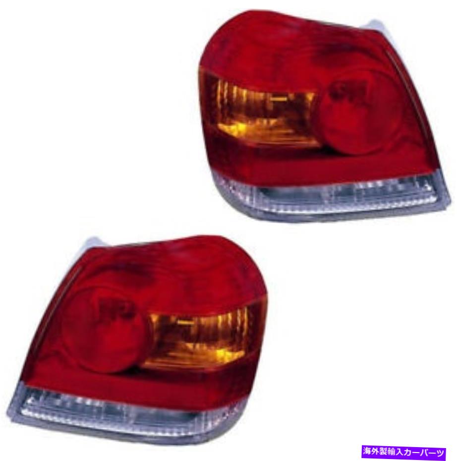 USテールライト 03-05 Echo Taillight Taillampブレーキライトランプドライバー＆旅客機セットペア For 03-05 Echo Taillight Taillamp Brake Light Lamp Driver & Passenger Set PAIR【並行輸入品】 44,214円