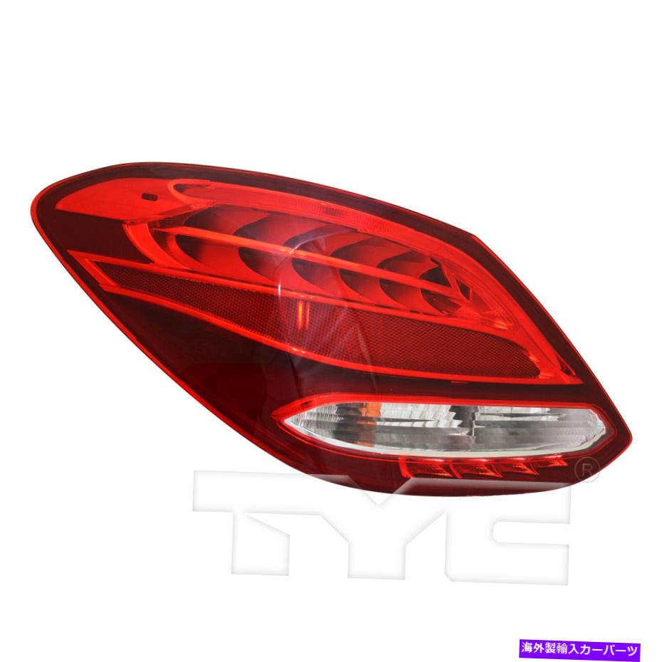 USテールライト 15-18メルセデスCクラスセダンのためのハロゲンテールライト左のドライバ（w / o logo） Halogen Tail Light Left Driver for 15-18 Mercedes C Class Sedan (w/o Logo)【並行輸入品】 45,080円