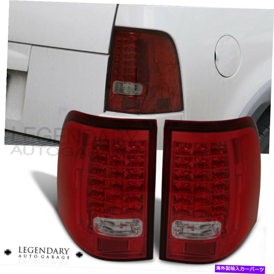 USテールライト 2002-2005フォードエクスプローラレッドスモークレンズLEDテールライトブレーキストップランプ For 2002-2005 Ford Explorer Red Smoked Lens LED Tail Lights Brake Stop Lamp【並行輸入品】｜Us Custom Parts Shop USDM