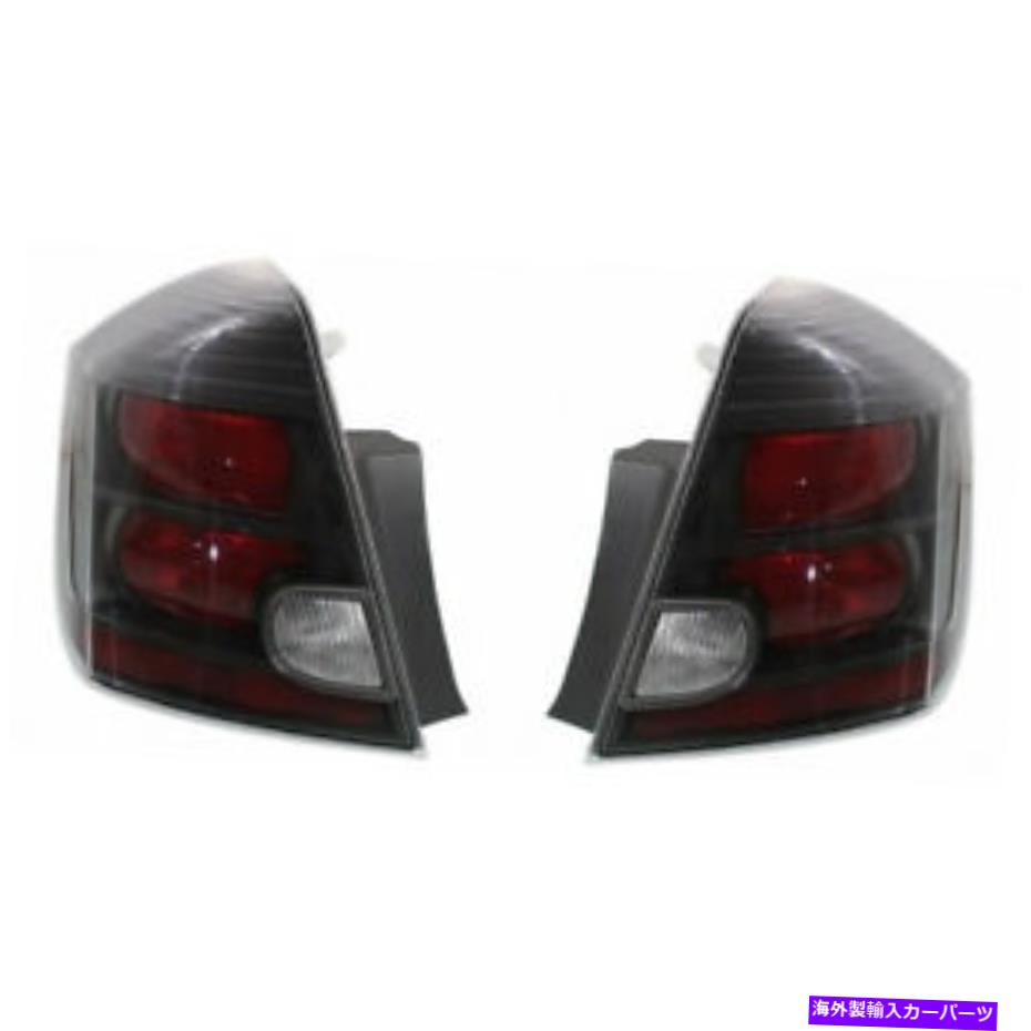 USテールライト Nissan Sentra Tear Light 2010 2011 2012ペアRHおよびLHサイド2.5Lエンジン For Nissan Sentra Tail Light 2010 2011 2012 Pair RH and LH Side 2.5L Engine【並行輸入品】