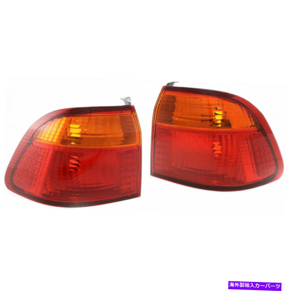 USテールライト HO2818111用ホンダシビックセダンテールライト1999年2000 LHとRHサイドペアフィット Fits Honda Civic Sedan Tail Light 1999-2000 LH and RH Side Pair For HO2818111【並行輸入品】｜Us Custom Parts Shop USDM